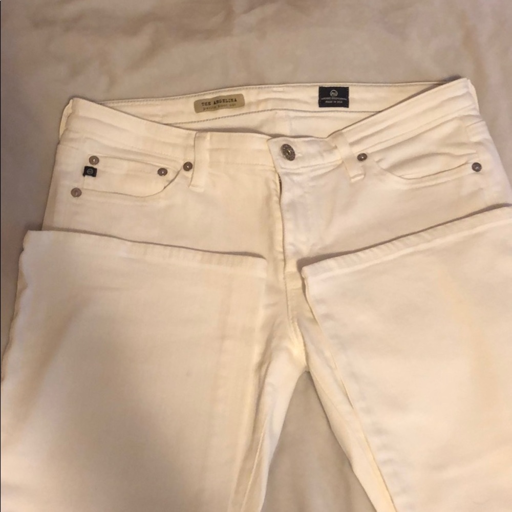 White jeans